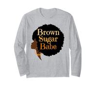 Brown Sugar Babe, Mois de l'histoire des Noirs, fierté Africaine, mélanine Manche Longue