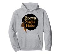 Brown Sugar Babe, Mois de l'histoire des Noirs, fierté Africaine, mélanine Sweat à Capuche