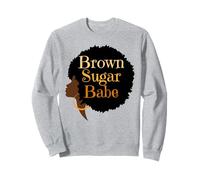 Brown Sugar Babe, Mois de l'histoire des Noirs, fierté Africaine, mélanine Sweatshirt