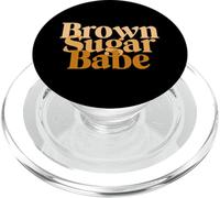 Brown Sugar Babe Proud Black Women Tshirt African Pride PopSockets PopGrip pour MagSafe
