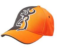 Browning Casquette demi-Blaze noir pour tout type de chasse par temps ensoleillé. Composition : coton 50 % polyester 50 %