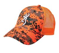 Browning Casquette de baseball Digi Blaze – Dos en filet – Orange – Taille unique