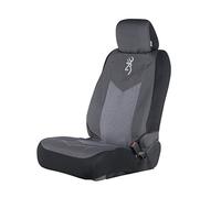 Browning Housses de siège universelles Avant et Banc, résistantes à l'eau, pour Voiture, Camion et SUV, Chevron (Noir chiné)