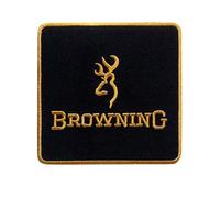 Browning Patch brodé thermocollant pour décorer les vêtements, les vêtements, gilet, veste, manteau, chapeau, chemise, jean, sac, passe-temps, cadeau, sport, tir