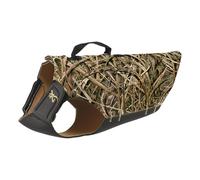 Browning Realtree Max-5 (5 mm), Gilet de Chasse pour Chien de Chasse à Couverture complète avec Plaque de Poitrine Flexible, Motif Camouflage, Realtree Max-5 (5 mm), S