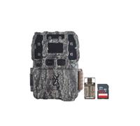 Browning Strike Force Pro DCL Nano Caméra de chasse avec technologie double objectif avec carte mémoire Ultra SDHC UHS-I 32 Go et lecteur de cartes haute vitesse (3 articles)