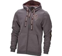 Browning Sweat à capuche zippé Snapshot gris 30184369 M