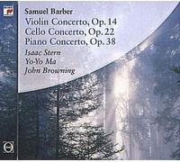 Browning, Szell - Samuel Barber Concertos Piano, Violin, Cello