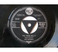 BROWNS - BROWNS three bells/ heaven fell last night RCA 7555 (45 single vinyl record)