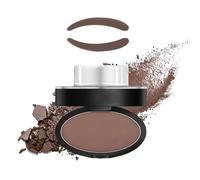 Browpro Tampon à sourcils en poudre pour sceau à sourcils Marron foncé - Teinte imperméable - Longue durée et facile à transporter - Maquillage essentiel pour les nouveaux utilisateurs