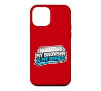 Browser is My Office Funny Programmer, Software Engineers Coque pour iPhone 12 Mini