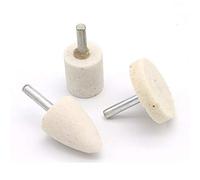 broyage de la tête, Meule à aiguiser tige de 6 mm for outils rotatifs Dremel, multicolore, plusieurs tailles, for métal et bois(White,25mm Cylinder)
