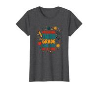 Broyage de troisième année Un Jour à la Fois T-Shirt, Femme, Chiné Foncé, XL