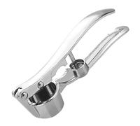 Broyeur à ail - Broyeur à presse manuel en acier inoxydable | Durable, Ustensile de cuisine multifonction 5 en 1 pour cuisiner à la maison | Outil de préparation des aliments de précision