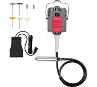 Broyeur à arbre flexible, 230W, pédale de commande