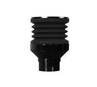 Broyeur à café de qualité supérieure avec couvercle en aluminium à soufflet en silicone à libération rapide pour broyeur MMG, outil de nettoyage, couvercle antistatique
