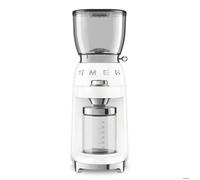 Broyeur à café - SMEG CJF01WHEU - Blanc - 30 niveaux de broyages