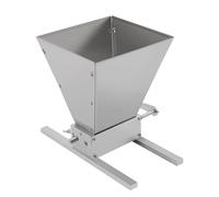 Broyeur à céréales, manuel, 4 l, avec 2 barres en aluminium, poignée à manivelle et valve de réglage, pour haricots de blé, riz, noix de coco, poivre, noix, moulin à céréales