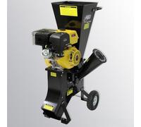 Broyeur à essence de HELO - Moteur à soupapes en tête puissant - 22 lames - Pour des branches d'épaisseur allant jusqu'à 76 mm 13 PS max. 26 m³/h Häckselleistung