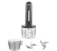 Broyeur à fruits rechargeable par USB - 460 g - Mini hachoir à légumes électrique portable sans fil pour nourriture de bébé hacher la viande