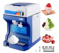 Broyeur à Glace Commerciale - VEVOR - 250W Machine à Glace Pilée - 120 KG-H Finesse Ajustable