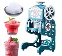 Broyeur à Glace Électrique Automatique Professionnel - Machine à Glace Pilée Duveteuse et Silencieuse pour Usage Maison et Commerce - 220V, Design Compact, Facile à Nettoyer