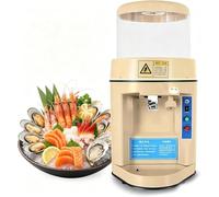 Broyeur à glace électrique, broyeur à glace électrique commercial 480 W avec une capacité de 15 l, 1400 tr/min, texture réglable les boutiques de bingsu et de thé au lait,
