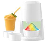 Broyeur à glace électrique portable, deux vitesses réglables, fonction muet pour smoothies doux et slushies