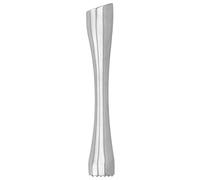 Broyeur à glace en acier inoxydable de 20 cm, pilon à cocktail pour mojito, menthe, julep, marteau à glace avec poignée ergonomique, broyeur à boissons professionnel pour fruits,