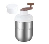 Broyeur à glace, machine à glace rasée, machine à raser la glace à la main, fabricant de cône de neige de neige, manuels Crushers pour Snowcones, Slushies et plus