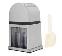 Broyeur à glace manuel à manivelle, machine à glace pilée, anti-poussière, couvercle transparent, design ergonomique, économie de main-d'œuvre, pour maison, bar, restaurant,