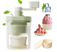 Broyeur À Glace Manuel: Broyeur Robuste De Longue Durée, Broyage Rapide, Idéal Pour La Cuisine Et Les Fêtes (Vert)