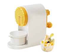 Broyeur à glace manuel, machine à cône de neige à main pour le broyage de glace, aucun courant nécessaire Outils de cuisine ménagers pour desserts fêtes pique-nique