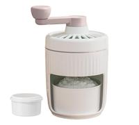 Broyeur à glace manuel - Machine à glace pilée portable broyeur à glace - Machine à smoothies Petite machine à glace pilée pour cuisine, pique-nique, maison extérieure