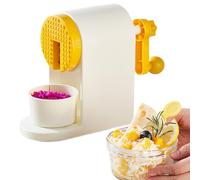 Broyeur à glace manuel - Machine manuelle pour granités, outil de cuisine antidérapant sans électricité pour résidence, étudiant, maison, café, camping-car