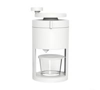 Broyeur à Glace Manuel pour robuste - Machine à Ice Shave en Acier pour Sorbet et pour slushie - Usage Domestique Commercial 27x15x13.6cm