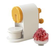 Broyeur à glace - Petit ustensile de cuisine portable à manivelle pour, machine à broyer à glace, utilisation dans le logement étudiant appartement vacances fête vacances quotidien boule de neige