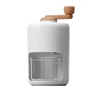 Broyeur à glace portable en acier inoxydable efficace de qualité alimentaire ABS Machine à raser pour la maison et les fêtes en plein air et les boissons