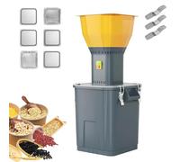 Broyeur à Grains électrique 30 L/45 L/55 L - Broyeur Commercial de maïs et de blé avec Conception sans poussière, trémie Amovible et 7 Tamis pour Un Usage Domestique et agricole (45 L)