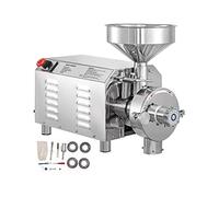 Broyeur à grains électrique 50KG 2200W rectifieuse commerciale for grain sec soja maïs épice herbe de café blé riz,Haute Stabilité