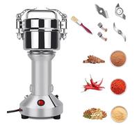 Broyeur À Grains Électrique 850 W, 25000 Tr/min, Mélangeur À Épices Portable avec Lame, Broyeur À Grains en Acier Inoxydable 150 G pour Haricots, Épices, Herbes, Noix