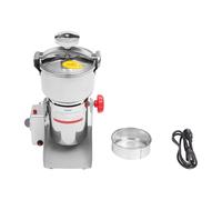 Broyeur à grains électrique, pulvérisateur à grande vitesse en acier inoxydable 304, moulin à farine d'herbes et d'épices sèches, capacité de 800g, 1000g, 1500 g, 2500 g, pour le broyage des gr 1000g