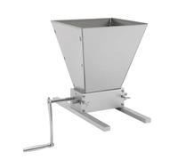 Broyeur à grains manuel en acier inoxydable de 4 L avec 2 barres aluminium distance réglable for orge et blé pour le maïs, les herbes aromatiques, le blé