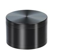 Broyeur à herbes sèches en métal à 4 couches, broyeur à tabac, moulin à épices, broyeur en alliage de zinc, accessoires for fumeurs(Purple Light)