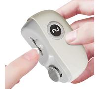 Broyeur à ongles automatique, portable, ABS, électrique, 3 vitesses, silencieux, rechargeable, pour personnes âgées, adultes et