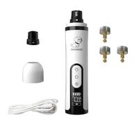 Broyeur À Ongles Électrique Aste Usb Pour Animaux De Compagnie,Coupe-Ongles,Coupe-Ongles Pour Chats Et Chiens,Coupe-Ongles Pour Pattes,Lumière Led,Écran Lcd,Toilettage - Type Extra 3 Head