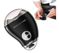 Broyeur à ongles électrique en forme de mangue - Ciseaux coupe-ongles de précision avec moteur puissant, trois vitesses réglables et double tête polissage | Accessoire soins mains pieds pratique, coup