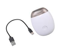 Broyeur à ongles électrique sans danger pour bébé avec fonction lampe de nuit rechargeable par USB C pour nourrissons, tout-petits et nouveau-nés Appareil de toilettage des ongles
