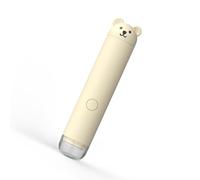 Broyeur à ongles pour bébé avec lumière LED, 2 modes de vitesse et 6 têtes, silencieux, rechargeable, pour soins des nourrissons, coupe-ongles électrique doux pour nouveau-nés
