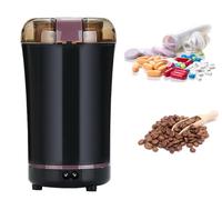 Broyeur à pilules électrique, moulin à café avec brosse, broyeur pour tubes d'alimentation, enfants ou animaux domestiques, broie les comprimés de médicaments de différentes tailles en poudre fine